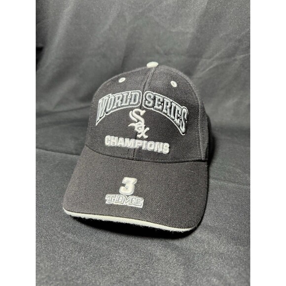 Chicago White Sox 3 Time World Series Champions Snap Back Genuine Merchandise - Picture 2 of 9